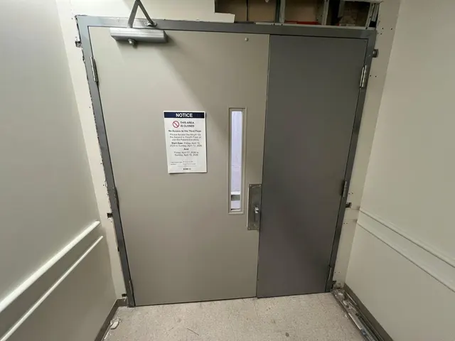 Insulated Hollow Metal installed by Access Installs in Toronto, Ontario, Institutional, Healthcare, Toronto