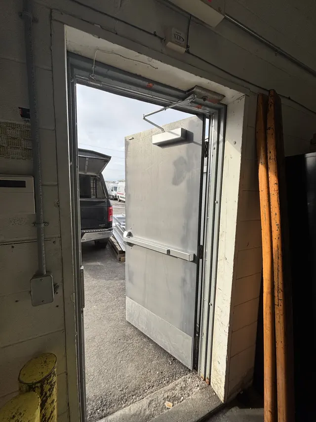 Insulated Hollow Metal installed by Access Installs in Toronto, Ontario, Industrial, Warehouse, Toronto
